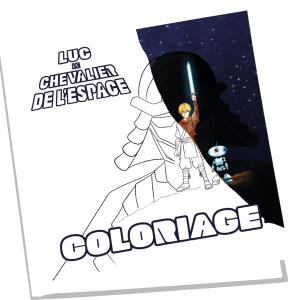 Coloriage Luc le Chevalier de l'espace